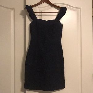 Lilly Pulitzer dark blue special occasion dress